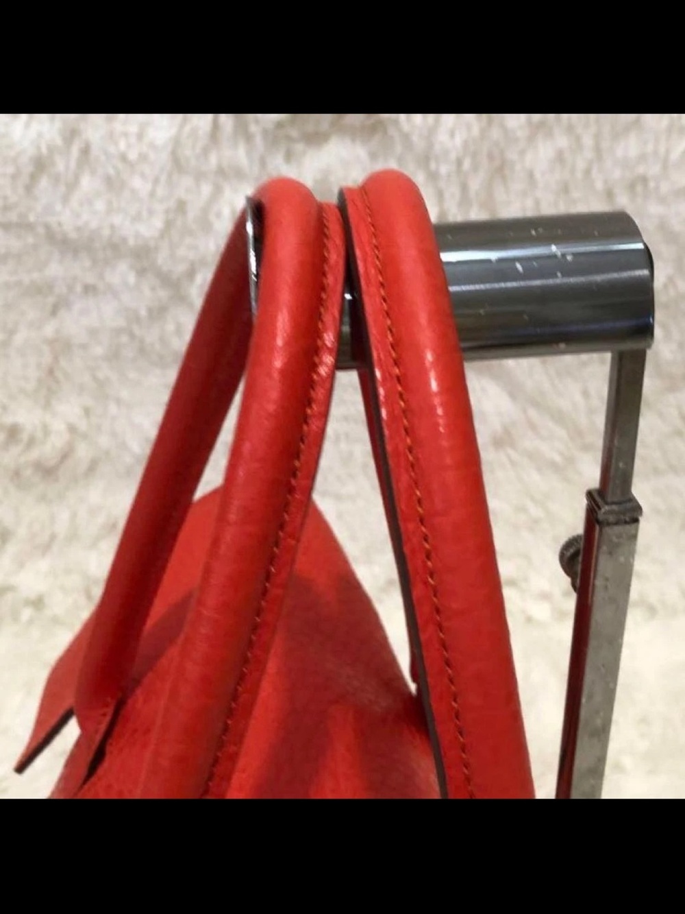 Mulberry Red Leather Bayswater Satchel - Picture 11 of 16